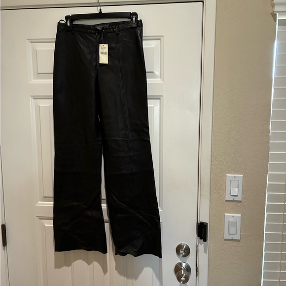 Banana Republic genuineLeather Pants